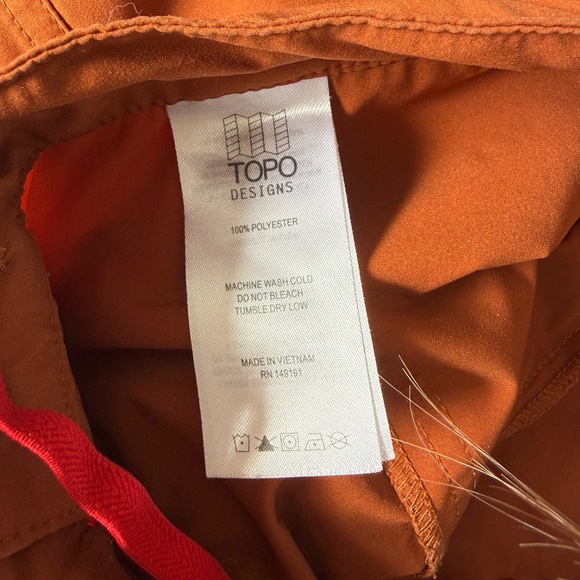 Topo Designs Women’s Burnt Orange Pants - Picture 5 of 5